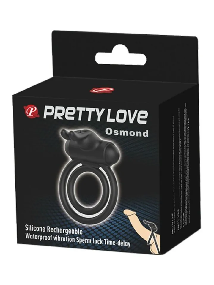 Osmond Vibrating Rabbit Cock Ring - Trušu gaiļa gredzens 4 [full]