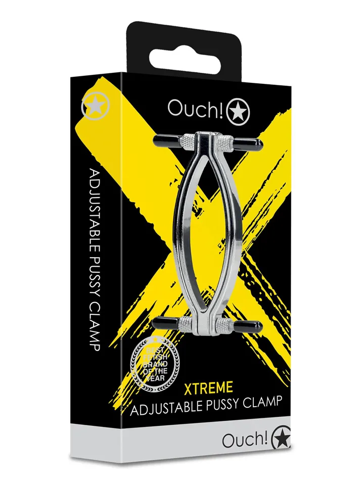 Ouch Adjustable Pussy Clamp - Skavas BDSM 3
