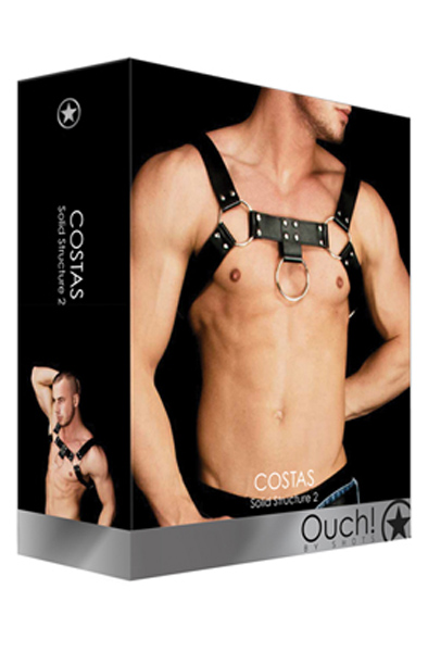 Ouch Costas 2 Chest Harness - Bondage sele 3