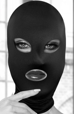 Ouch Subversion Mask With Open Mouth & Eyes - BDSM maska 1