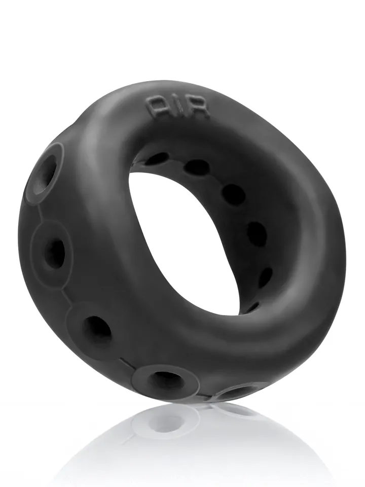 Oxballs Airflow Vented Cockring Black - Gaiļa gredzens 1 [full]