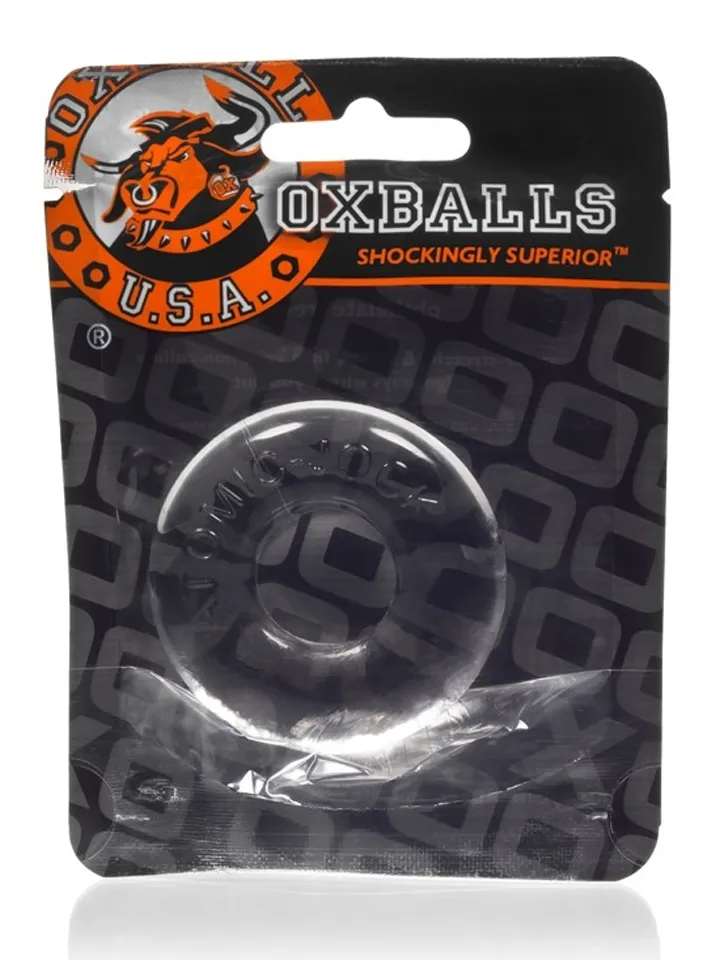 Oxballs Do-Nut-2 Cock Ring Clear - Gaiļa gredzens 2 [full]