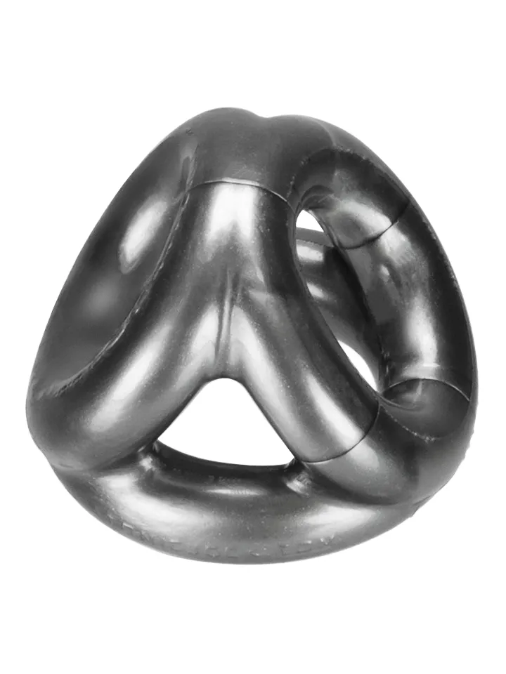 Oxballs Tri-Sport 3-Ring Cocksling Grey - Dzimumlocekļa un sēklinieku maisiņa gredzeni 1 [full]