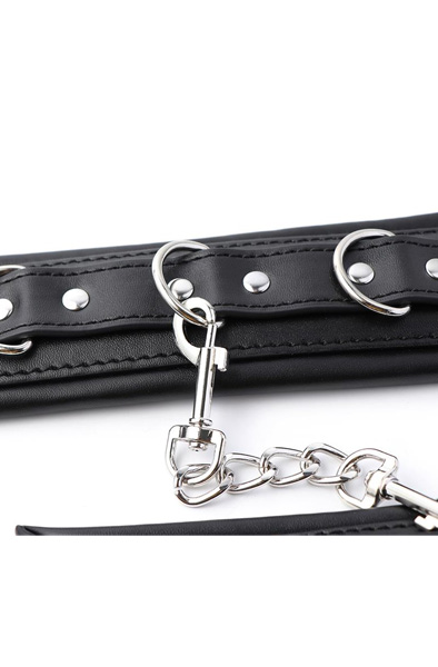 Padded Adjustable Handcuffs Black - Rokudzelži 4