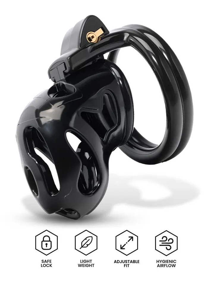 Parole Chastity Cage With Internal Lock - Dzimumlocekļa būris 1 [full]