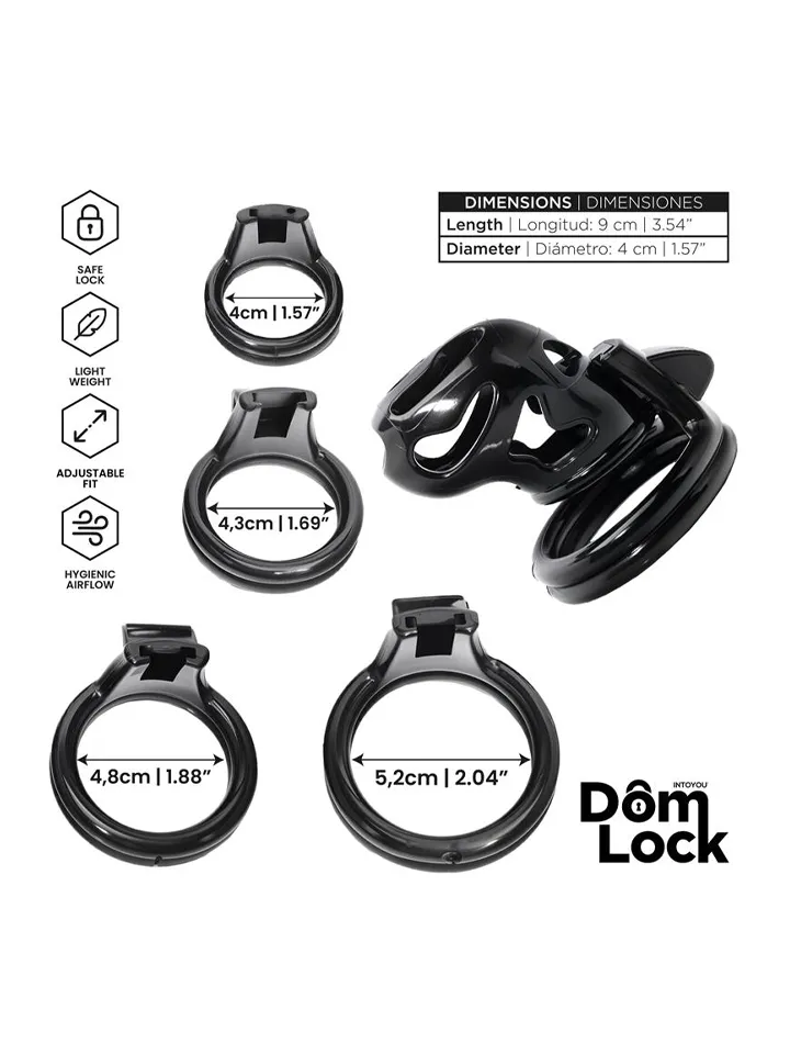 Parole Chastity Cage With Internal Lock - Dzimumlocekļa būris 2 [full]