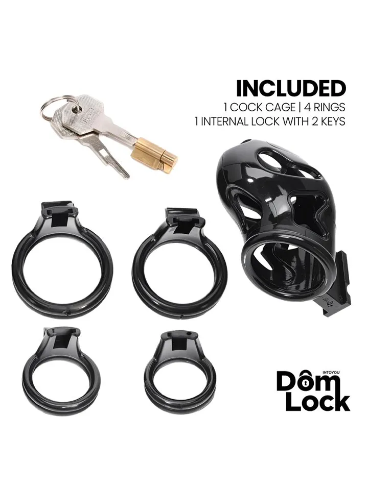 Parole Chastity Cage With Internal Lock - Dzimumlocekļa būris 3 [full]