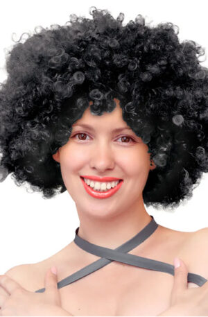 Party Wig Black Afro Hair - Parūka 1