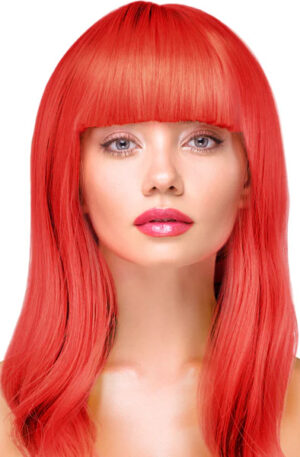 Party Wig Long Straight Red Hair - Parūka 1