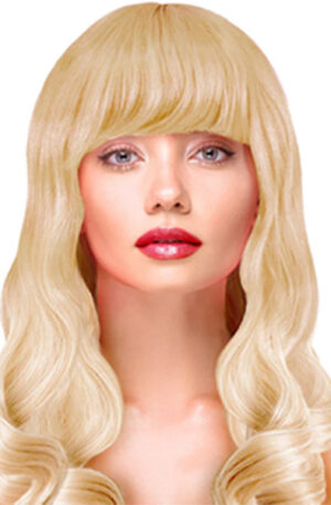 Party Wig Long Wavy Blonde Hair - Parūka 1