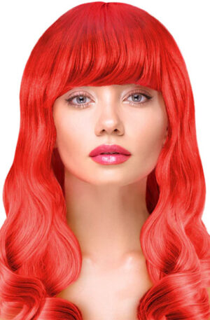 Party Wig Long Wavy Red Hair - Parūka 1
