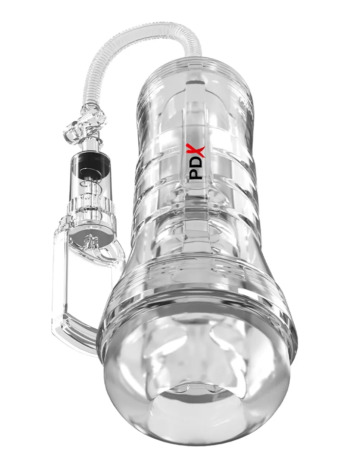 PDX Elite ViewTube Vac XXL Pump See-Thru EZ-Grip Pump Stroke - Fleshlight 1 [full]