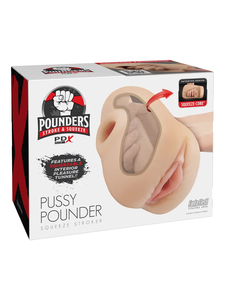 PDX Plus Pussy Pounder Squeeze Stroker - Vagīnas masturbators 4 [full]