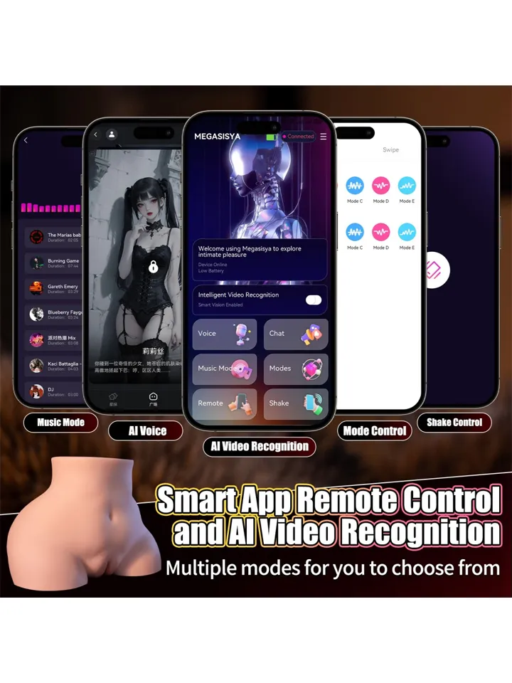 Peach APP Control Vagina 3,9 kg - Seksa lelle 4 [full]