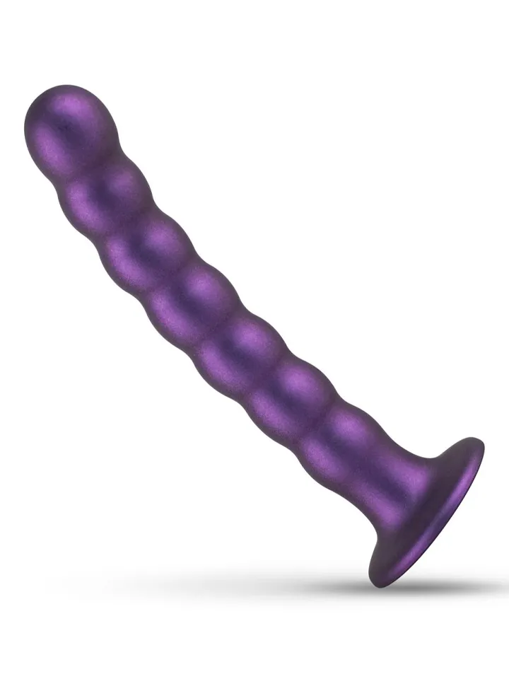 Pegging Dildo Metallic Purple 17 cm - Piesaistīšana 3 [full]