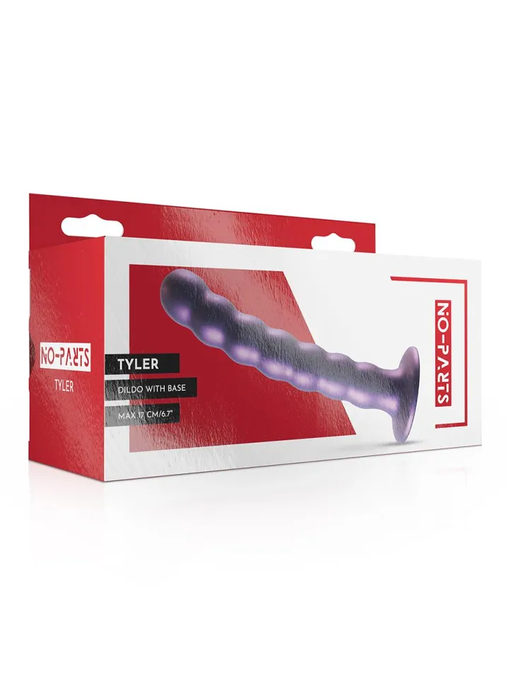 Pegging Dildo Metallic Purple 17 cm - Piesaistīšana 4 [full]