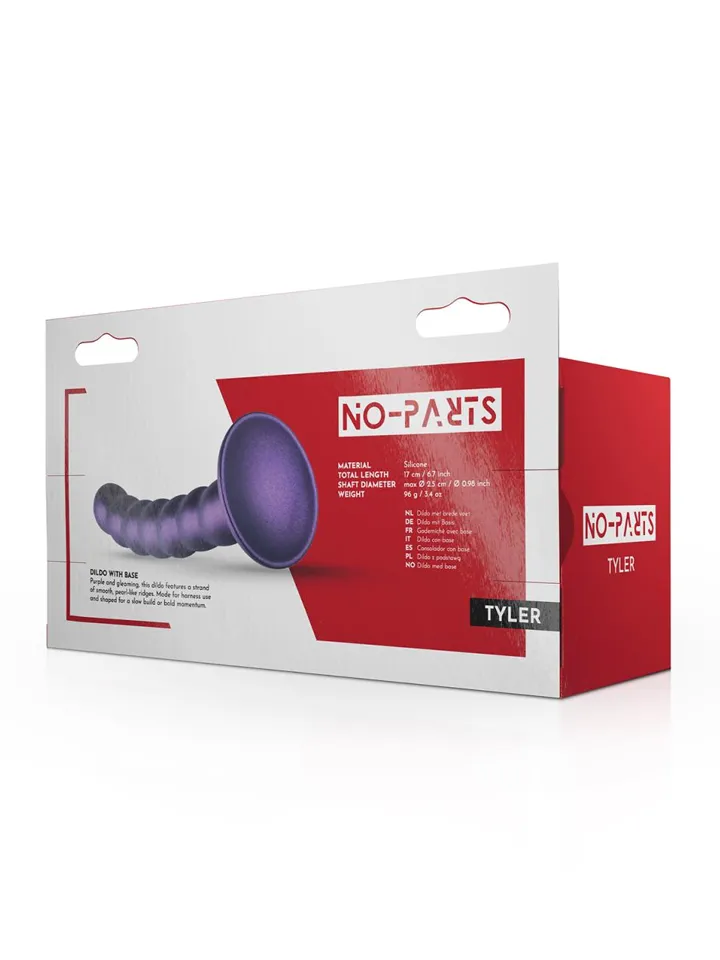 Pegging Dildo Metallic Purple 17 cm - Piesaistīšana 5 [full]