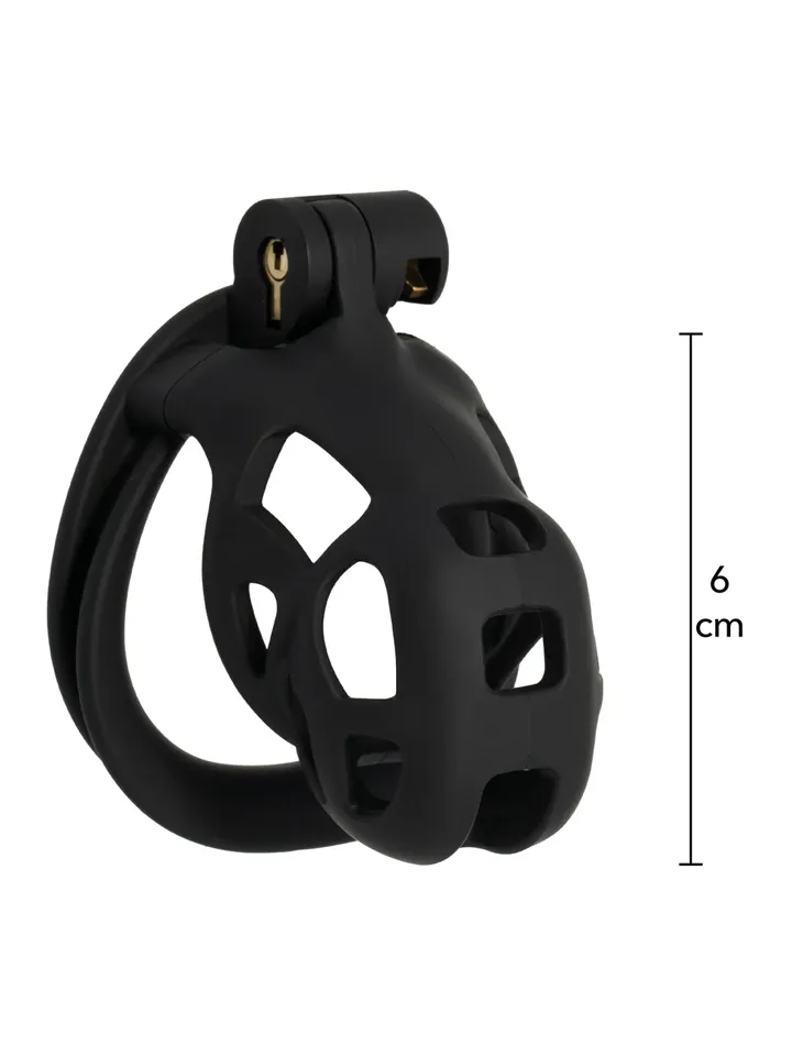 Penis Prison Cock Cage Short - Šķīstības būris 2 [full]