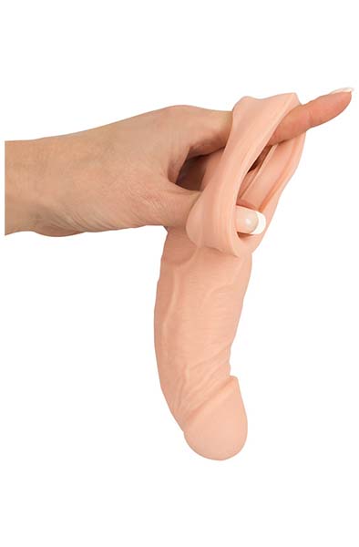 Penis Sleeve With Extension - Penisa pagarinātājs/dzimumlocekļa piedurkne 3