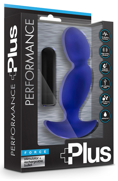 Performance Plus Force Indigo - Prostatas vibrators 2