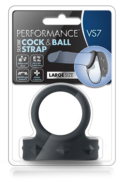 Performance VS7 Cock & Ball Strap Large - Dzimumlocekļa un sēklinieku maisiņa gredzeni 2