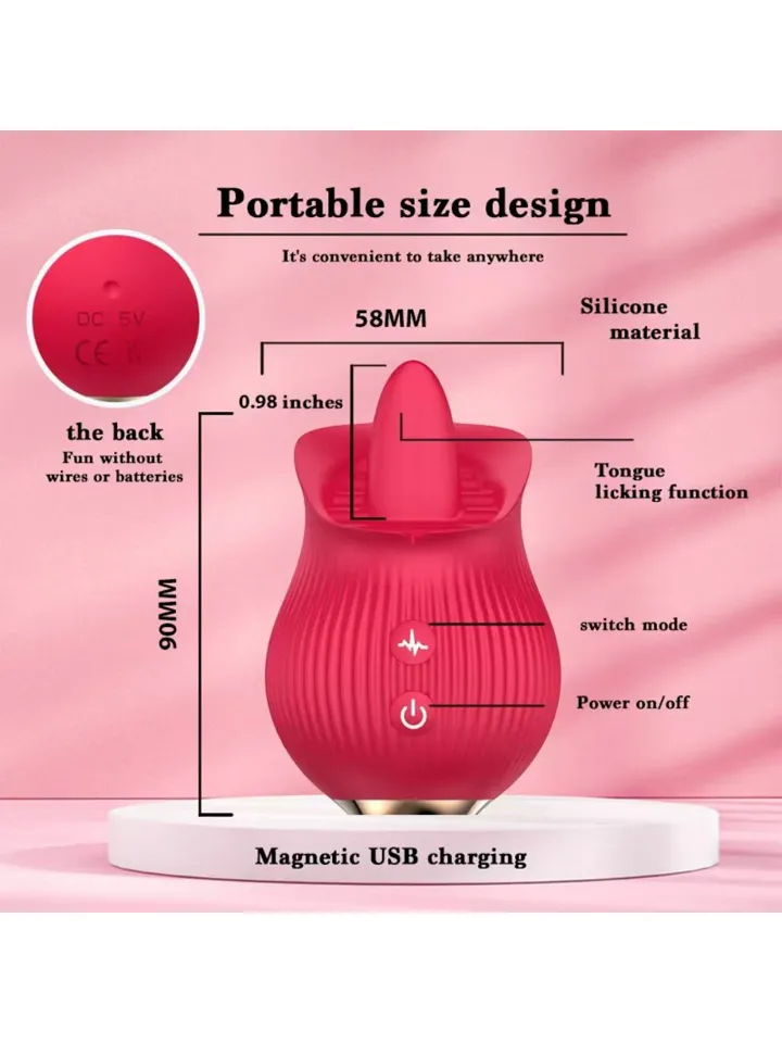 Petal Bliss Tongue-Licking Vibrator - Klitora vibrators 3 [full]