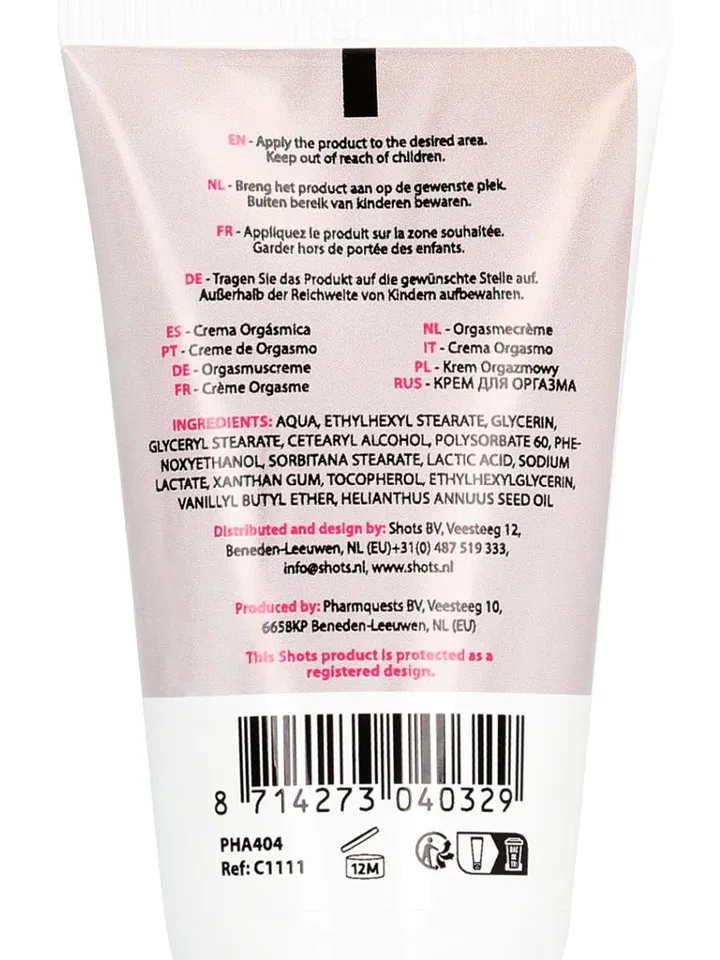 Pharmquests Orgasm Cream 50 ml - Stimulējošs gēls 2 [full]