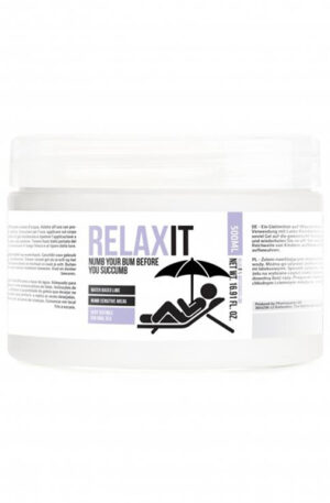 Pharmquests Water Base Lubricant Relax It 500 ml - Anāls lubrikants 1