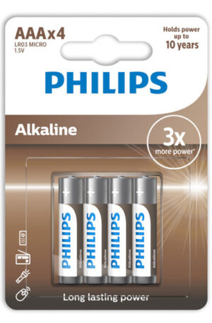 Philips Power AAA 4-pack - Baterijas AAA 1