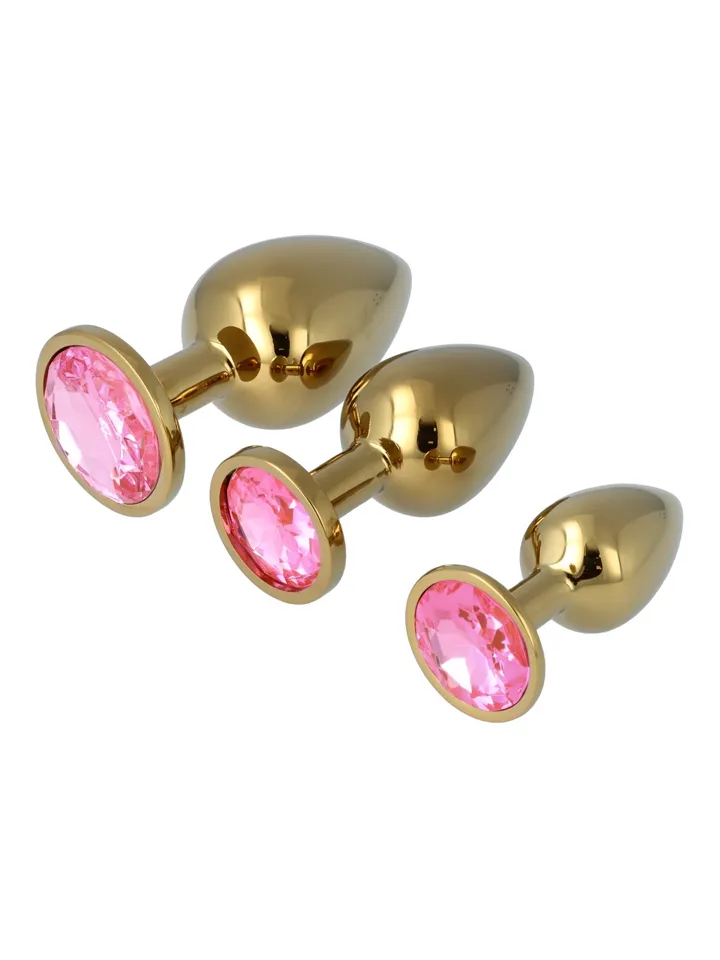 Pick & Love Metal Anal Plug Set - Anālā spraudņa komplekts 1 [full]