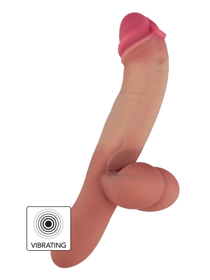 Pierced Punisher Vibrating Dildo Liquid Silicone - Vibrējošs dildo 1 [full]