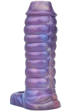 Pink Alien Fantasy Penis Sleeve 15,5 cm - Penisa pagarinātājs/dzimumlocekļa piedurkne 1