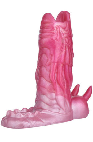 Pink Alien Fantasy Penis Sleeve 15 cm - Penisa pagarinātājs/dzimumlocekļa piedurkne 1