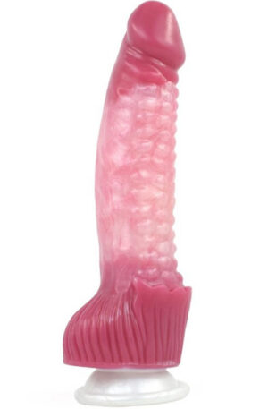 Pink Alien Monster Pop Dick 22 cm - Monster dildo 1