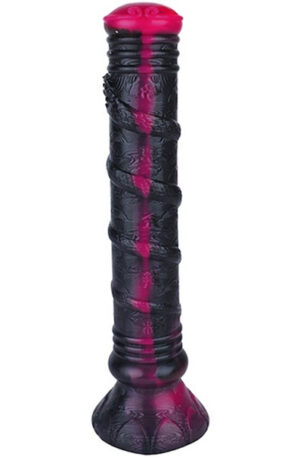 Pink Alien Silicone Dildo Wavyx 30 cm - Monster dildo 1