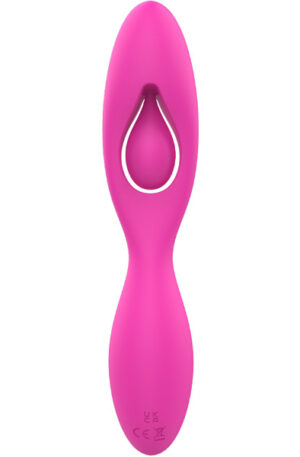 Pink Bendable G-Spot & Clitoris Vibrator - G punkta vibrators 1