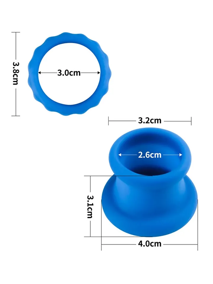 Pinnacle Pro Twin Flex Stretcher Double Penis Ring - Dzimumlocekļa un sēklinieku maisiņa gredzeni 2 [full]