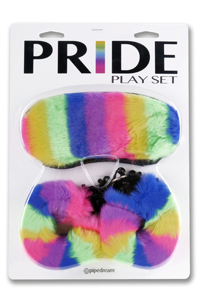 Pipedream Bondage Pride Play Set - Roku rokturi un aizsietu komplekts 2
