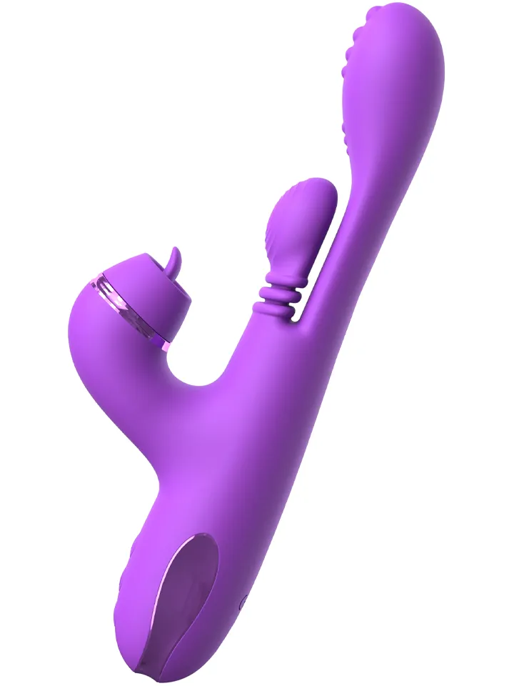 Pipedream Fantasy For Her Intimotion Pulse Pro - Trušu vibrators ar rotējošu mēli 2
