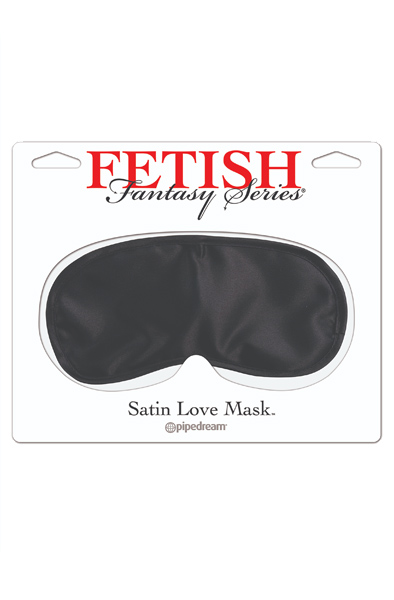 Pipedream Fetish Fantasy Satin Love Mask Black - Akls 2
