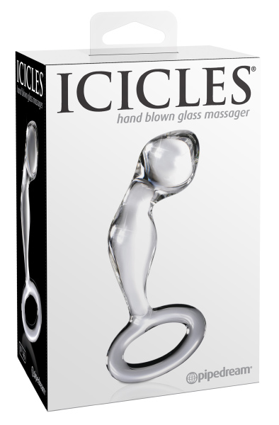 Pipedream Icicles No.46 - Stikla anālais spraudnis 2