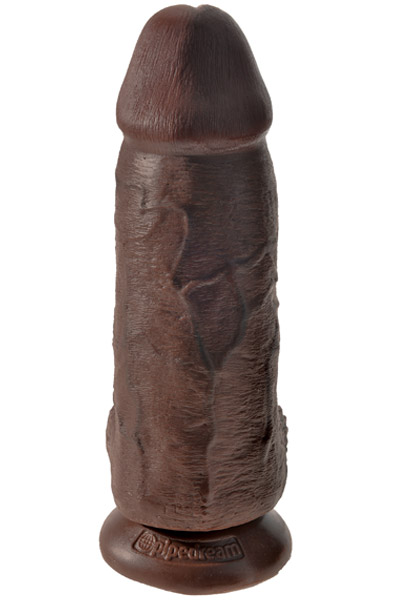 Pipedream King Cock Chubby Brown 23 cm - XL dildo 3