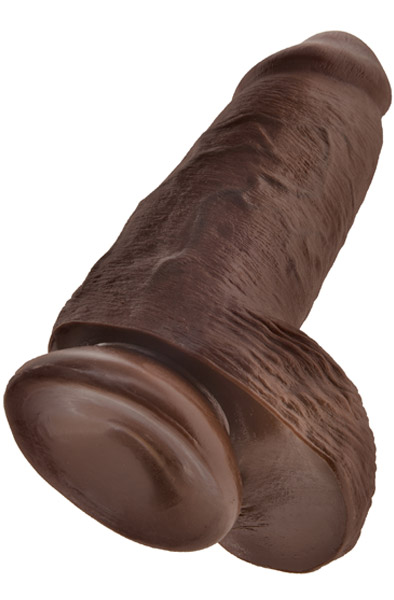 Pipedream King Cock Chubby Brown 23 cm - XL dildo 5