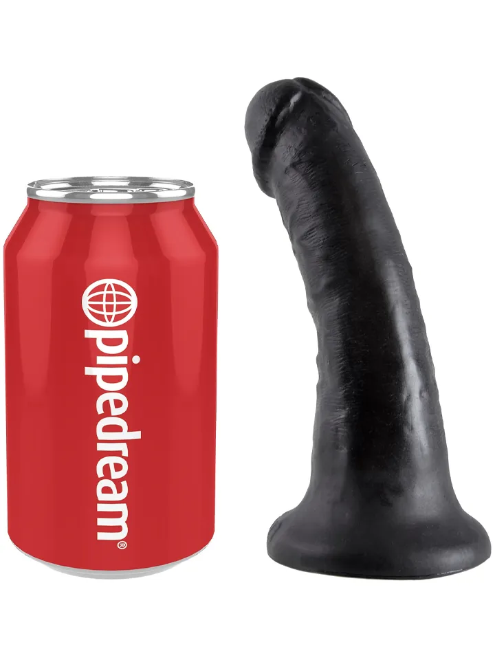 Pipedream King Cock Dildo Black 15 cm - Dzīvīgs dildo 3