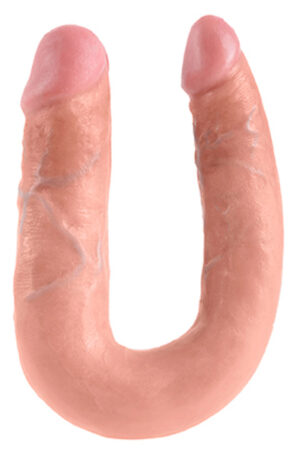 Pipedream King Cock U-Shaped Double Trouble 33,5 cm - Dubultā dildo 1