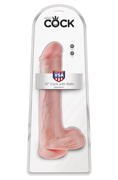 Pipedream King Cock with Balls 33 cm - XL dildo 5