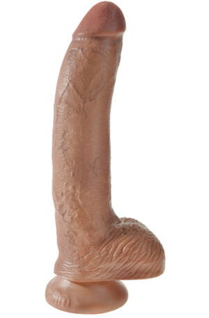 Pipedream King Cock With Balls Tan 26 cm - Dildo 1