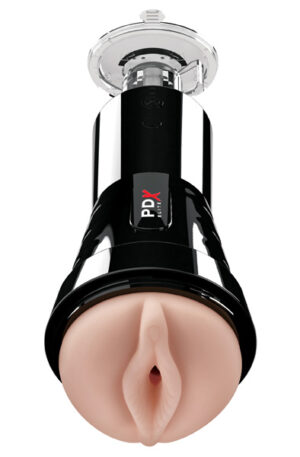 Pipedream PDX Elite Cock Compressor Vibrating Stroker - Vibrējošs masturbators 1