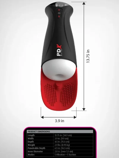 Pipedream PDX Elite Fap-O-Matic Pro XL - Automātiskais masturbators 3 [full]