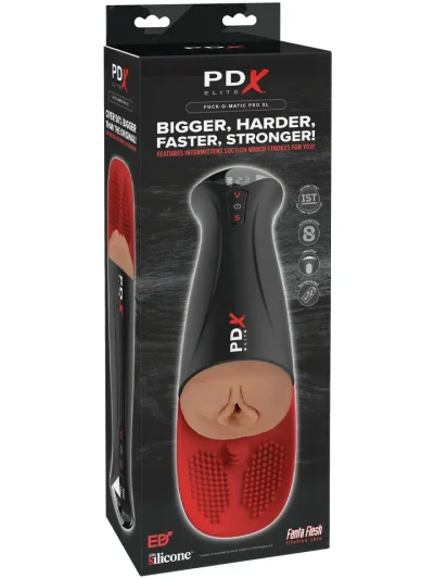 Pipedream PDX Elite Fuck-O-Matic Pro XL Brown - Automātiskais masturbators 5